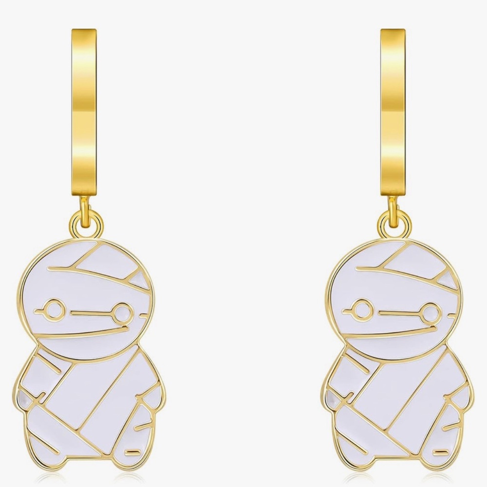 Mummy earrings